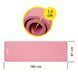 Килимок спортивний Cornix NBR 183 x 61 x 1.5 cм для йоги та фітнесу XR-0497 Pink 5953 фото 2