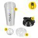 Шейкер спортивний 4FIZJO PRO 650 мл White/Black (P-5905973407007) 5674 фото 5