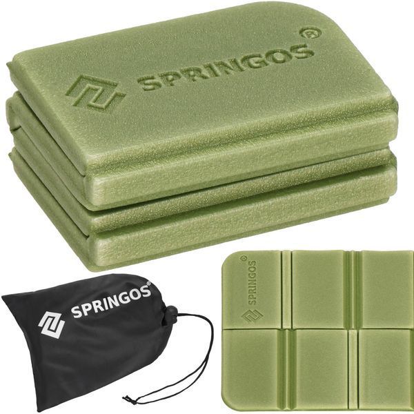 Сідачка туристична Springos XPE 37.5 x 28 x 0.6 см складна PM0012 Green 5923 фото