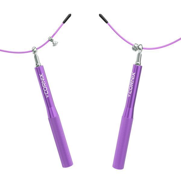 Скакалка швидкісна для кросфіту Cornix Speed Rope XR-0159 Purple 4497 фото