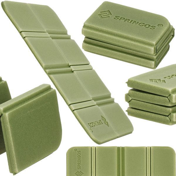 Сідачка туристична Springos XPE 37.5 x 28 x 0.6 см складна PM0012 Green 5923 фото