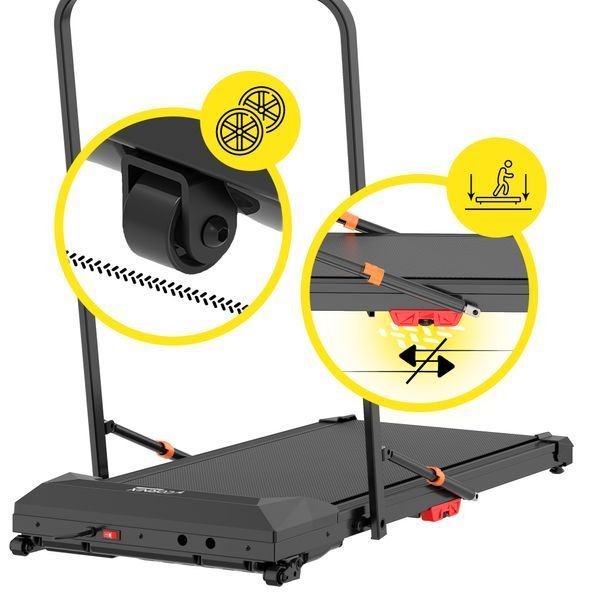 Бігова доріжка Cornix Freya Walking Pad Black 5800 фото