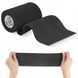 Когезійний бинт-бандаж 4FIZJO Cohesive Bandage 10 см x 4.5 м еластичний, самоклеючий Black (P-5905973400862) 5471 фото 1