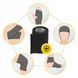 Когезійний бинт-бандаж 4FIZJO Cohesive Bandage 10 см x 4.5 м еластичний, самоклеючий Black (P-5905973400862) 5471 фото 3