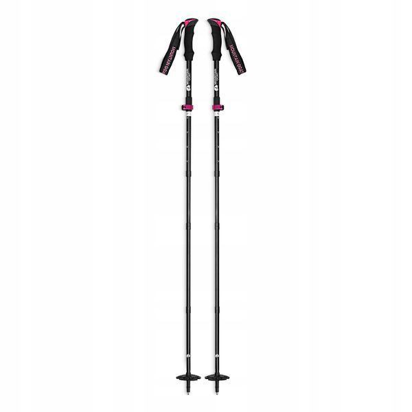Трекінгові палиці Mountain Goat Pro+ 43-130 см Black/Pink (P-5905973404662) 5322 фото