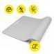 Килимок спортивний Cornix NBR XL 190 x 100 x 1.5 cм для йоги та фітнесу XR-0499 Grey 5955 фото 5