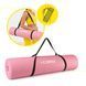 Килимок спортивний Cornix NBR XL 190 x 100 x 1.5 cм для йоги та фітнесу XR-0500 Pink 5956 фото 5