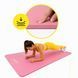 Килимок спортивний Cornix NBR XL 190 x 100 x 1.5 cм для йоги та фітнесу XR-0500 Pink 5956 фото 3
