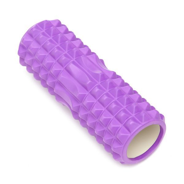 Масажний ролик Cornix EVA 33 x 12.5 см (валик, роллер) XR-0328 Violet 5098 фото