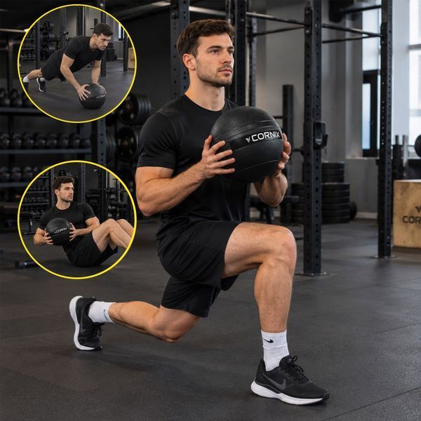 Слембол (медичний м'яч) для кросфіту Cornix Slam Ball 2 кг XR-0541 Black 6085 фото