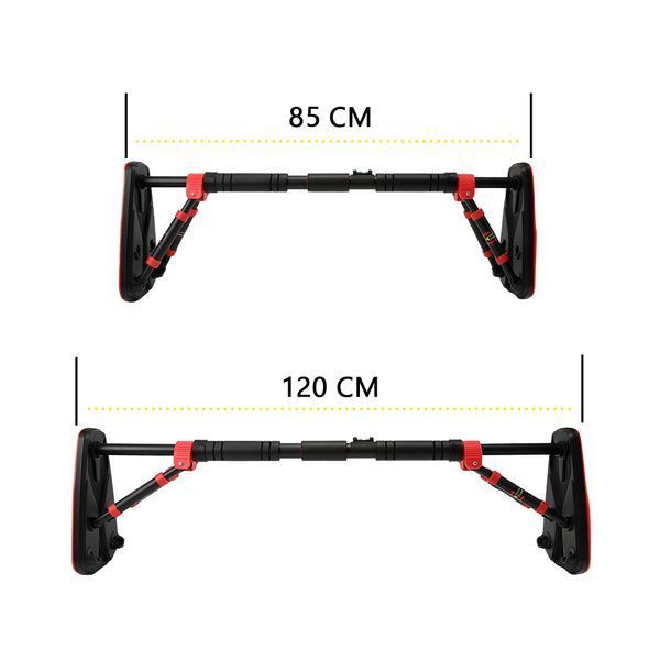 Турнік розсувний Cornix Elite+ 85-120 см XR-0294 Black/Red 5069 фото