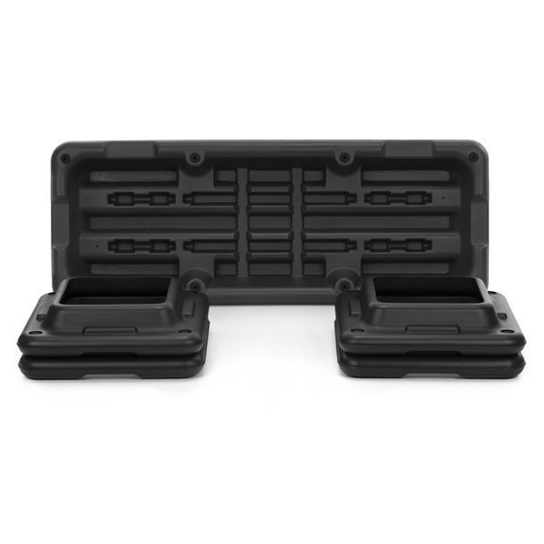 Степ-платформа 3-ступінчаста Actiget Pro 108 х 28.5 х 10-19.5 см ACT0121 Black/Grey 5856 фото