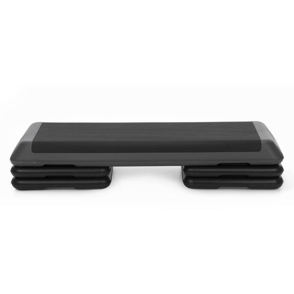 Степ-платформа 3-ступінчаста Actiget Pro 108 х 28.5 х 10-19.5 см ACT0121 Black/Grey 5856 фото