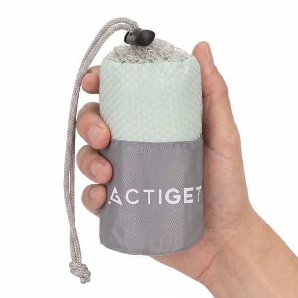 Рушник спортивний Actiget 80 x 40 см з мікрофібри ACT0185 Mint 5906 фото