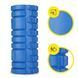 Масажний ролик Cornix EVA 33 x 14 см (валик, роллер) XR-0035 Blue 3826 фото 11