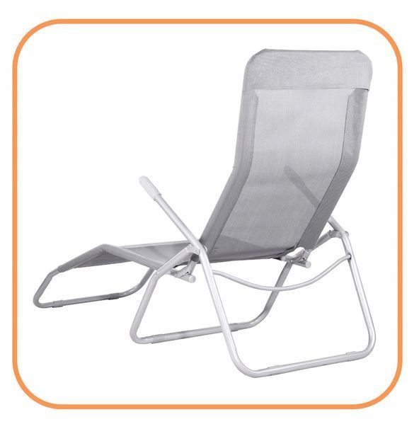 Шезлонг Springos Zero Gravity складний GC0015 Grey 6036 фото