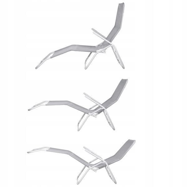 Шезлонг Springos Zero Gravity складний GC0015 Grey 6036 фото