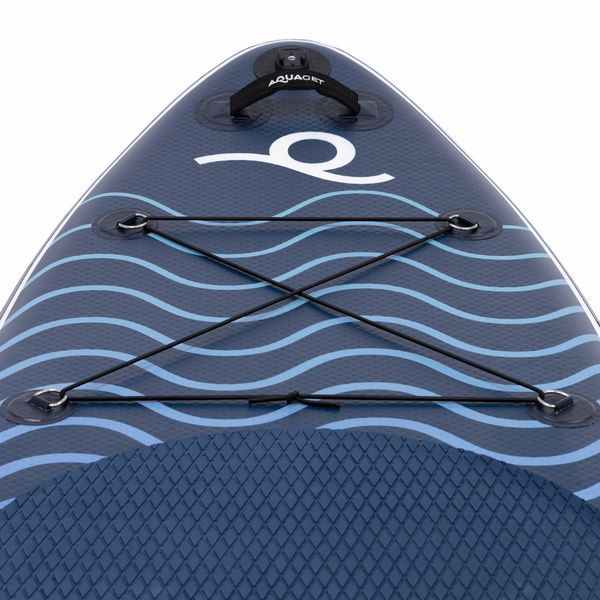 Надувна SUP дошка Aquaget 320 см з веслом AQ0046 Navy Blue/Black 5987 фото