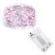 Гірлянда на батарейках Springos 9.9 м 100 LED CL0025 Cold White/Pink 3160 фото 3