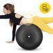 М'яч для фітнесу (арахіс) 4FIZJO Air Ball Peanut 45 x 90 см Anti-Burst Black (P-5907739312938) 3471 фото 12