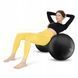М'яч для фітнесу (арахіс) 4FIZJO Air Ball Peanut 45 x 90 см Anti-Burst Black (P-5907739312938) 3471 фото 7