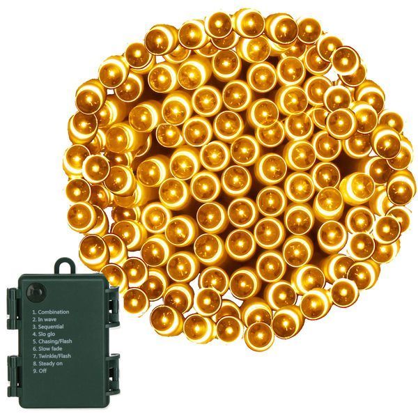 Гірлянда на батарейках Springos 5 м 50 LED CL4027 Warm White 3984 фото