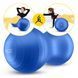 М'яч для фітнесу (арахіс) 4FIZJO Air Ball Peanut 45 x 90 см Anti-Burst Blue (P-5907739312945) 3472 фото 8