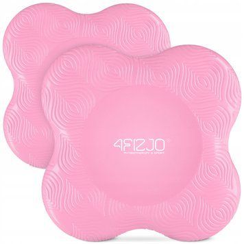Підставки під коліна та лікті для йоги 4FIZJO 2 шт Pink (P-5907739315342) 4983 фото