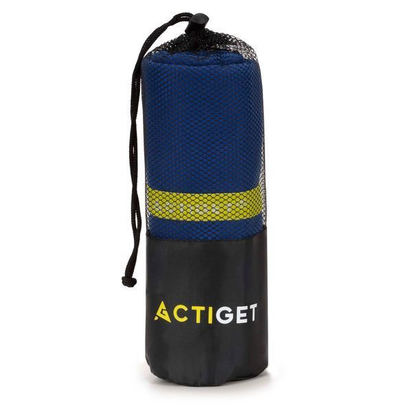 Рушник спортивний Actiget 180 x 100 см з мікрофібри ACT0188 Navy Blue 5909 фото