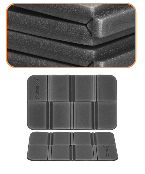 Сідачка туристична Springos XPE 37.5 x 28 x 0.6 см складна PM0013 Black 5924 фото