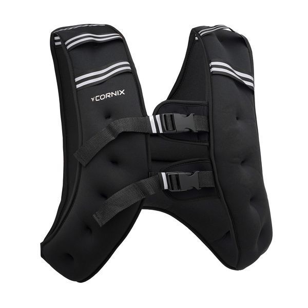 Жилет-обважнювач для тренувань Cornix Weight Vest 5 кг XR-0343 Black 5118 фото
