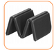 Сідачка туристична Springos XPE 37.5 x 28 x 0.6 см складна PM0013 Black 5924 фото 7