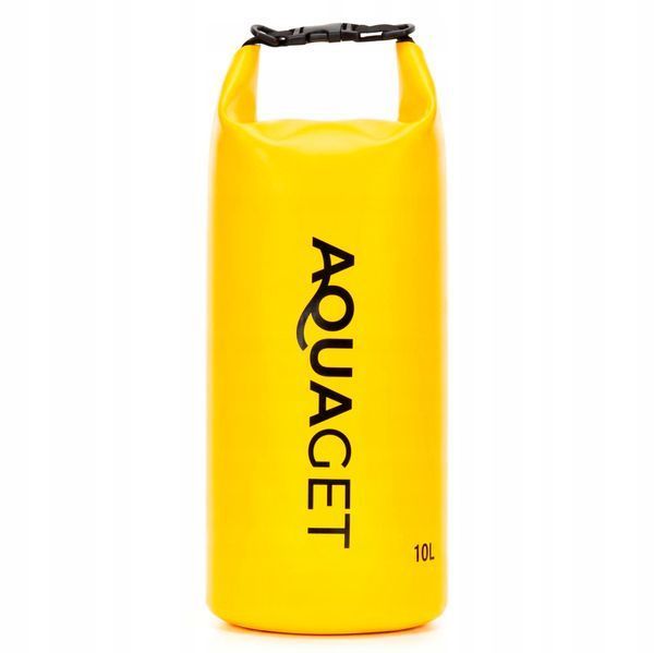 Гермомішок Aquaget 10 л водозахисний AQ0022 Yellow 5991 фото