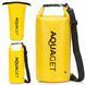 Гермомішок Aquaget 10 л водозахисний AQ0022 Yellow 5991 фото 4