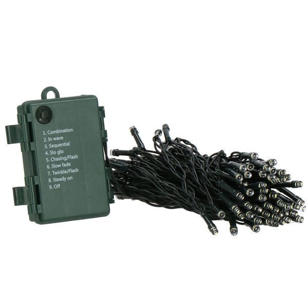 Гірлянда на батарейках Springos 10 м 100 LED CL4032 Mix 3989 фото