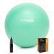 М'яч для фітнесу (фітбол) Cornix 75 см Anti-Burst XR-0366 Mint 5267 фото