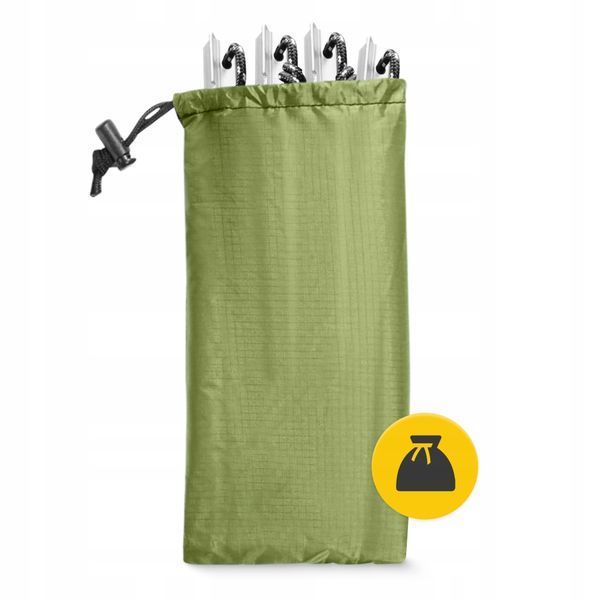 Туристичний тент Mountain Goat 300 x 300 см бівачний, водонепроникний Olive (P-5905973406376) 5639 фото