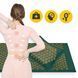 Килимок акупунктурний з подушкою 4FIZJO Eco Mat XL Аплікатор Кузнєцова Navy Green/Gold (P-5907739313614) 3479 фото 14