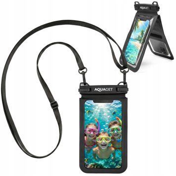 Чохол водонепроникний Aquaget для телефона AQ0028 Black 5996 фото