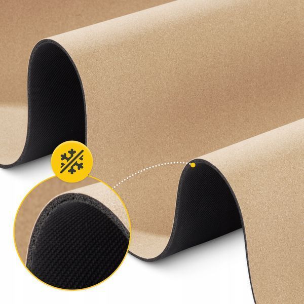 Килимок (мат) спортивний 4FIZJO Cork 183 x 61 x 0.4 см для йоги та фітнесу (P-5907739319562) 4808 фото