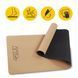 Килимок (мат) спортивний 4FIZJO Cork 183 x 61 x 0.4 см для йоги та фітнесу (P-5907739319562) 4808 фото 3