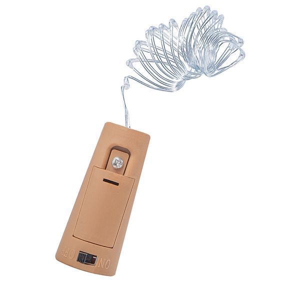 Гірлянда корок у пляшку на батарейках Springos 1.9 м 20 LED CL0027 Cold White 3233 фото