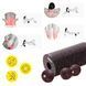 Масажний набір Cornix (Ball 8 см, Duoball 8 х 16 см та Foam Roller 30 х 15 см) XR-0080 4047 фото 10