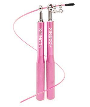 Скакалка швидкісна для кросфіту Cornix Speed Rope XR-0155 Pink 4493 фото