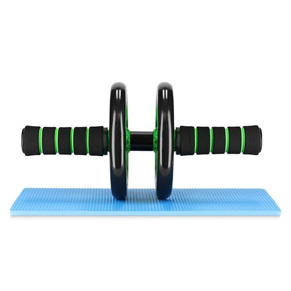Ролик (гімнастичне колесо) для преса 4FIZJO Ab Wheel Black/Green (P-5907222931523) 1764 фото