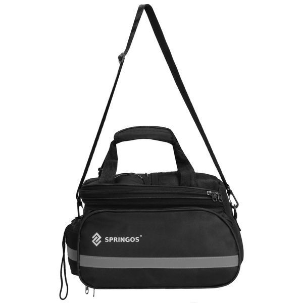 Сумка-штани велосипедна Springos 8 л BA0091 Black 6099 фото