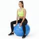 М'яч для фітнесу (фітбол) Actiget 55 см з насосом ACT0142 Blue 5875 фото 7