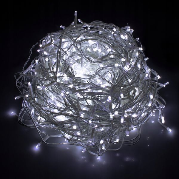 Гірлянда бахрома вулична (зовнішня) Springos 12 м 300 LED CL300 Cold White 2516 фото
