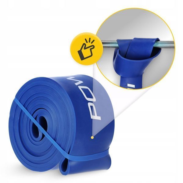 Еспандер-петля 4FIZJO Power Band 64 мм 36-46 кг резина для фітнесу і спорту Blue (P-5907222931097) 1354 фото