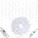 Гірлянда бахрома вулична (зовнішня) Springos 12 м 300 LED CL300 Cold White 2516 фото 5